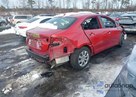 2021 Toyota Corolla Le из США, поврежденный, VIN JTDEPMAE5MJ120167